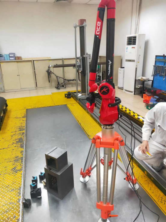 法國科瑞朗KREON掃描臂三坐標(biāo)測量機(jī)順利交付HONDA本田系廣州某工廠